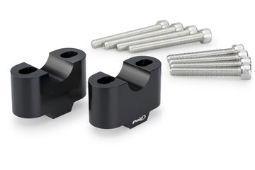 HONDA NC 750 X DCT [2024] - Handlebar risers | Black | PUIG 3672N