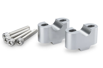 HONDA NC 750 X DCT [2024] - Handlebar risers | Silver | PUIG 3672P