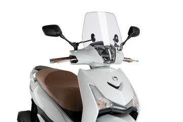 SYM HD 300 IE E5 [2024] - Scooter disc Trafic | Clear | PUIG 3685W