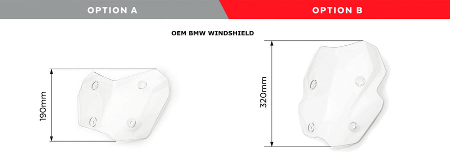 BMW F 750 GS [2024] – touring window – tinted