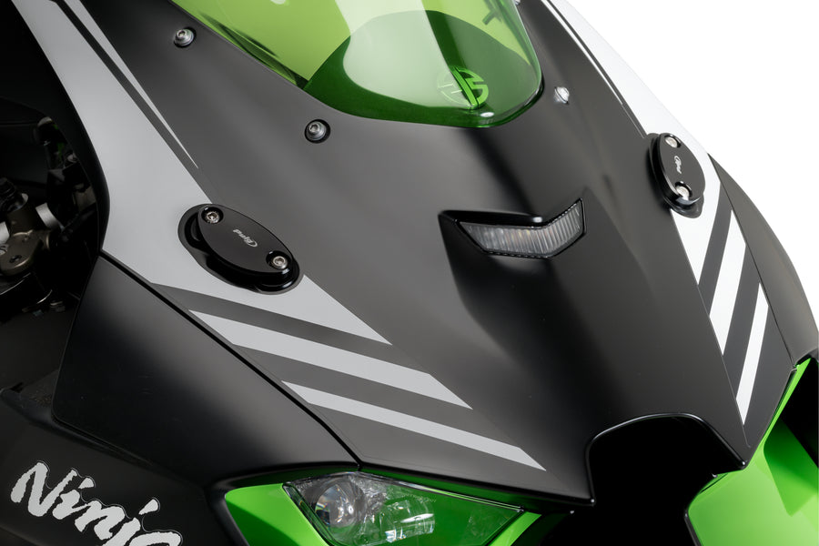 KAWASAKI ZX-10RR [2025] – Rear View Mirror Caps – Black