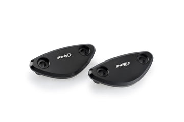TRIUMPH DAYTONA 675 R [2016] – Rear view mirror caps – Black - 0