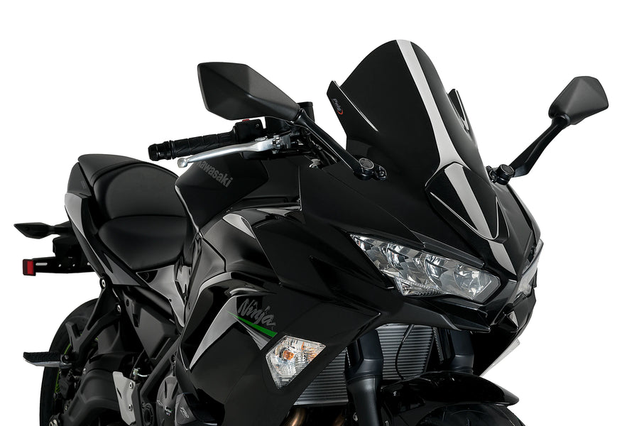KAWASAKI NINJA 650 [2025] - Z-Racing screen | Black | PUIG 3881N