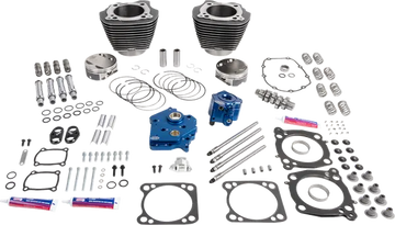 Harley-Davidson FLFBS 1923 Softail Fat Boy 117 [2026] - 132" Power Package Motorleistungs-Kit – Oberfläche: Black Granite – Bild 2