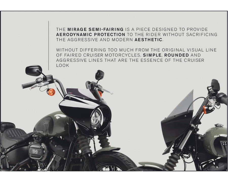HARLEY DAVIDSON SOFTAIL STREET BOB FXBB [2019] – Mirage – Heavily tinted