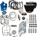 Harley-Davidson FLHCS 1923 Softail Heritage Classic 117 [2026] - 132" Power Package Motorleistungs-Kit – Oberfläche: Schwarz, Nicht hervorgehobene Kühlrippen – Bild 10