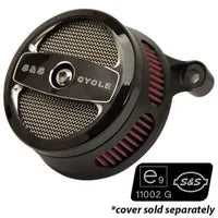 Harley-Davidson Xl 883 R Roadster [2009-2010, 2013] - Mini Teardrop Stealth Luftfilter-Kit – Oberfläche: Schwarz – Bild 12
