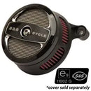 Harley-Davidson Xl 883 R Roadster [2009-2010, 2013] - Mini Teardrop Stealth Luftfilter-Kit – Oberfläche: Schwarz – Bild 12