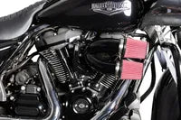 Harley-Davidson FXBR 1923 Softail Breakout 117 [2025] - Tuned Induction Luftfilterkit – Oberfläche: Schwarz – Bild 12
