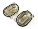 Yamaha XVS 650 Drag Star 4VR [1997] - Valve Cover Front Set Pair-4