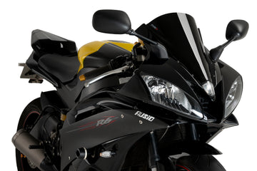 YAMAHA YZF-R6 [2007] – Racing Screen – Black - 0