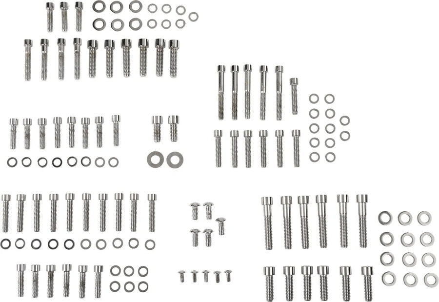harley-davidson street bob [DRAG SPECIALTIES] – Complete engine screw set