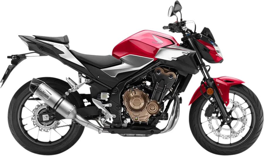 honda cb 500 hornet [LEOVINCE] – LV One Evo slip-on silencer made of stainless steel
