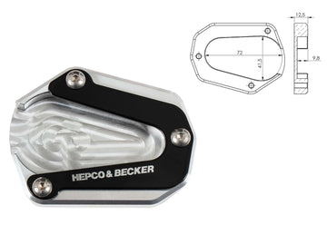 Triumph Tiger 900 Rally Pro [2024-2025] - side stand plate - 0