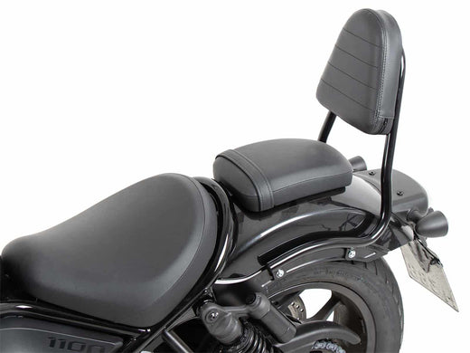 Honda CMX 1100 Rebel [2021-2024] - Sissybar without luggage bridge black gloss pipe version