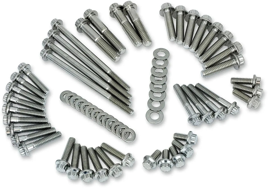 Harley-Davidson FXLRST 1923 Softail Low Rider ST 117 H.O. [2026] - 12-Point External Primary/Transmission Engine Bolt Set - Image 1