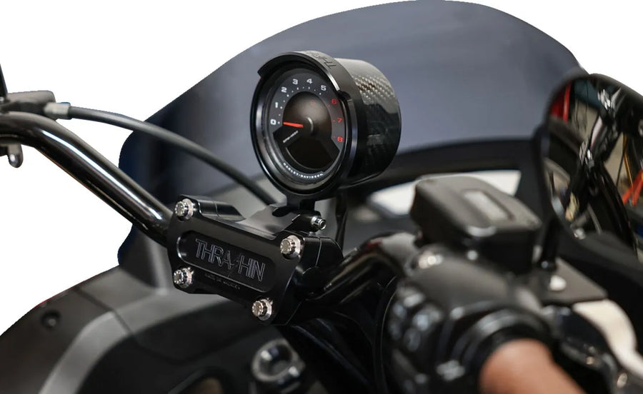 harley davidson softail [THRASHIN SUPPLY CO.] - Softail Gauge Offset Kit