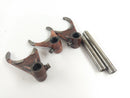 KTM ER 600 LC4-PD [1992] - Shift forks, shift claws and shafts-1