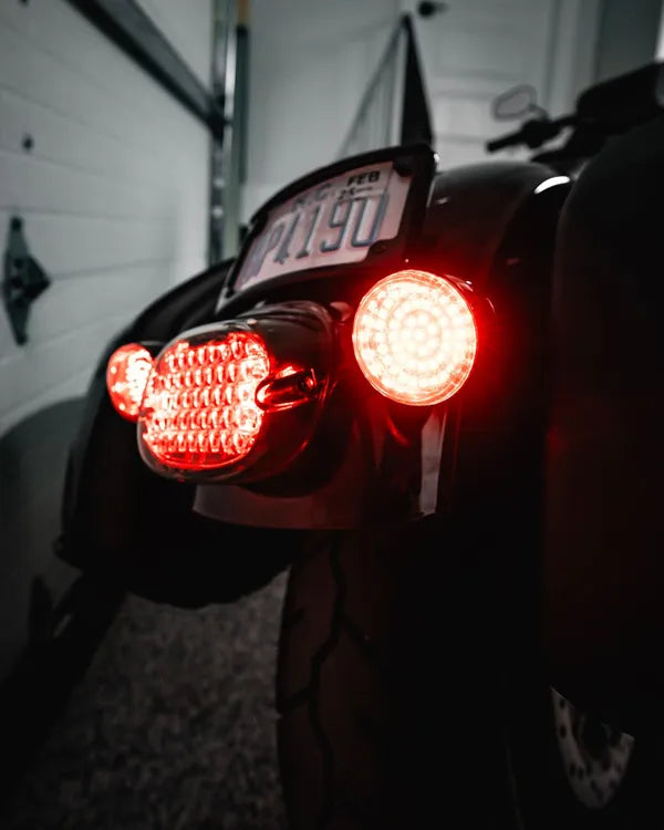 Harley Davidson Flhtc [CUSTOM DYNAMICS] – Flache LED-Rückleuchte