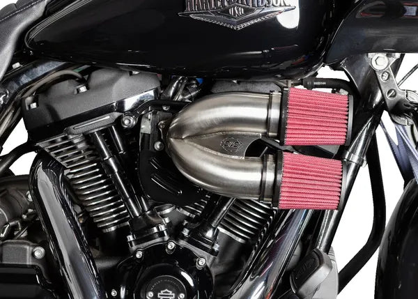 Harley-Davidson FXBR 1923 Softail Breakout 117 [2025] - Tuned Induction Luftfilterkit – Oberfläche: Silber – Bild 7