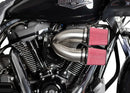 Harley-Davidson FLSTFI 1923 Softail Fat Boy Gray Ghost 117 [2025] - Tuned Induction Luftfilterkit – Oberfläche: Silber – Bild 7