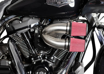 Harley-Davidson FLHCS 1923 Softail Heritage Classic 117 [2025] - Tuned Induction Luftfilterkit – Oberfläche: Silber – Bild 2