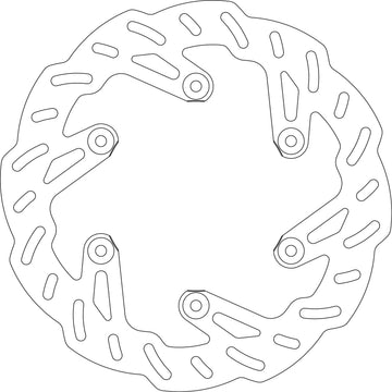 YAMAHA YZ 250 F [2001-2002] - Rear brake disc