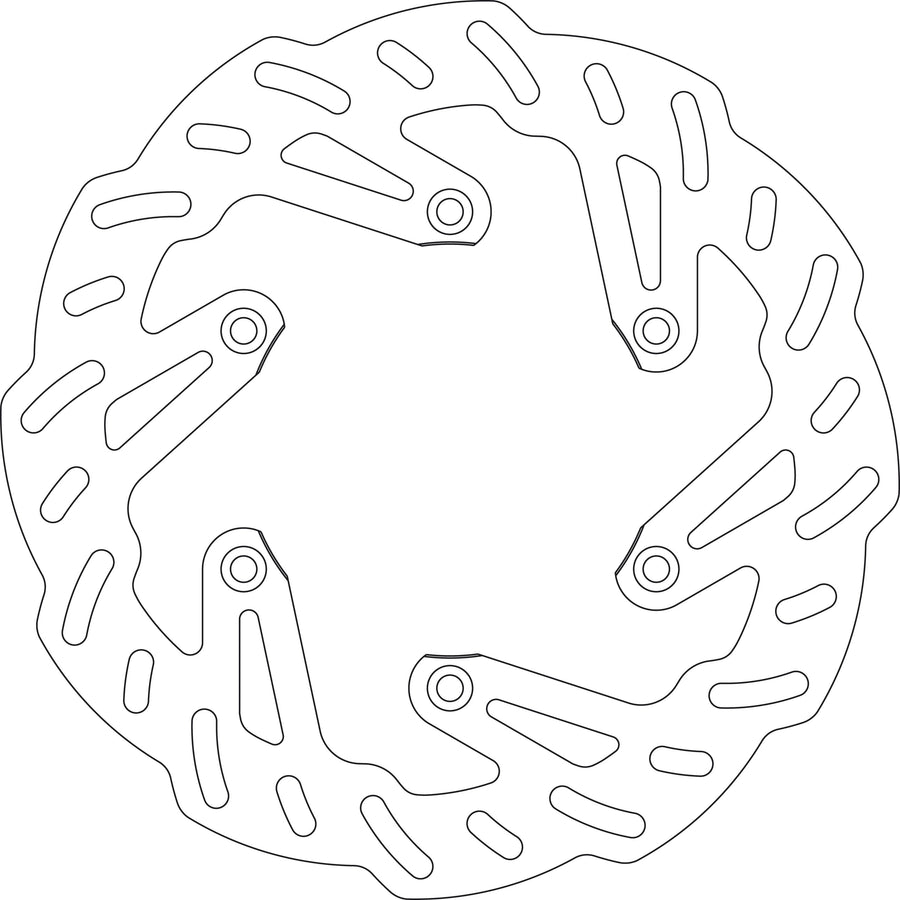 KAWASAKI KX 250 [1989-2002] - Rear brake disc