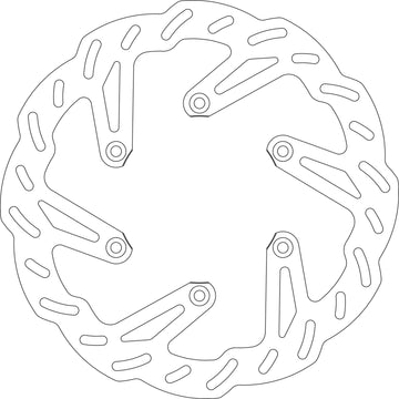 GAS GAS EC 250 [1997-2016] - Front brake disc
