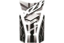 YAMAHA YZF 1000 R THUNDERACE [2002] – Wings tank protector – silver-2