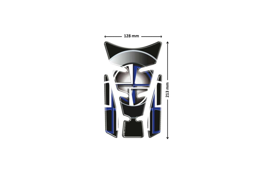 HONDA XL 600 V TRANSALP [1999] – Wings tank protector – silver
