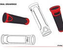 KAWASAKI Z 125 [2025] – Revving Grips – Titanium-16