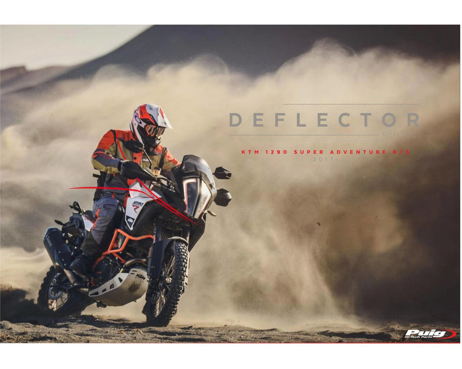 KTM 1290 SUPER ADVENTURE T [2023] – Upper Deflector – Transparent
