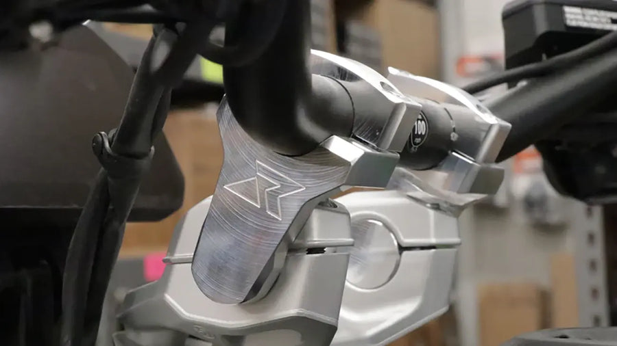 BMW R 1300 GS Adventure [ROX SPEED FX] – 2.4" swivel handlebar risers