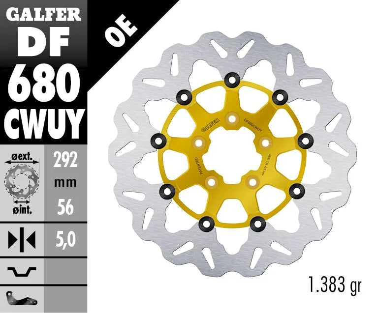 Harley-Davidson XG 500 Street [2019-2020] - Bremsscheiben – Oberfläche: Gold, Silber – Bild 2