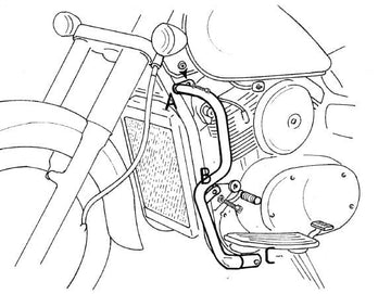 Kawasaki VN 1500 Classic [1996-2002] - motor protection bar - 0