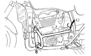Kawasaki ZRX 1100 [1997-2001] - motor protection bar - 0
