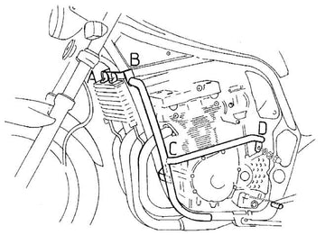 Suzuki GSF 1200 S [1996-2000] - motor protection bar - 0