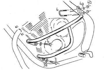 Yamaha XJ 600 S [1991-1995] - motor protection bar