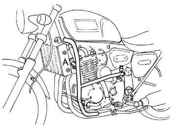 Triumph Thunderbird [1995-1998] - Engine guard