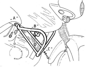Triumph Tiger [1999-2000] - motor protection bar