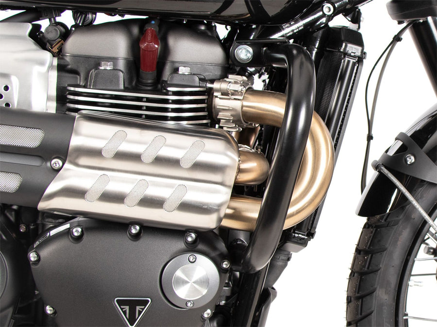 Triumph Scrambler 1200 X [2024-2025] - engine protection bar detailed view