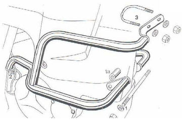 Suzuki Dr Big 800 [1991-1997] - Motor protection bar