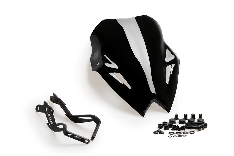 YAMAHA XJ6 SP [2016] - New Generation Sport Windshield | Black | PUIG 5026N