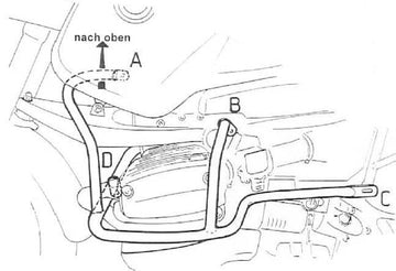 BMW R 850 GS [1994-2000] - motor protection bar - 0