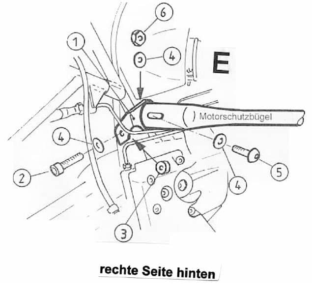 BMW R 850 GS [1994-2000] - motor protection bar
