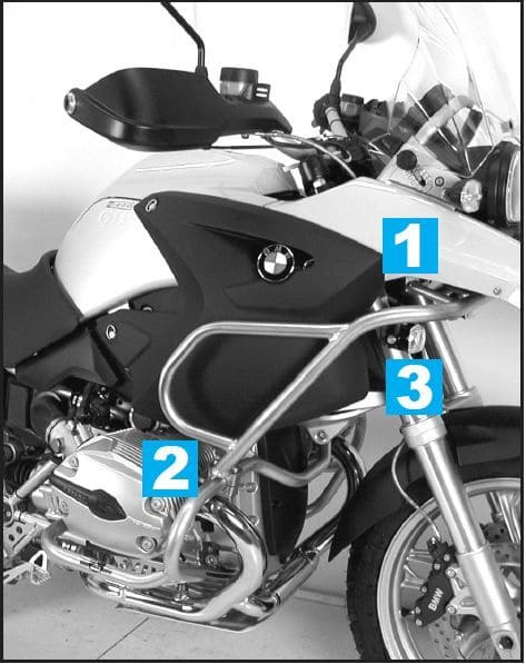 BMW R 1200 GS [2004-2007] - tank protection bar