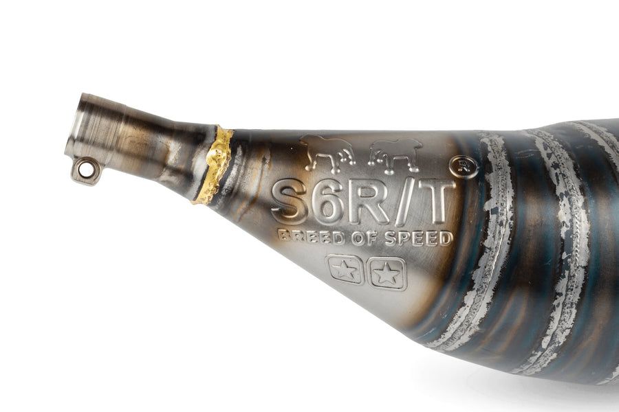 Fantic XE 50 2T - Auspuff R/T 80–90 Orange