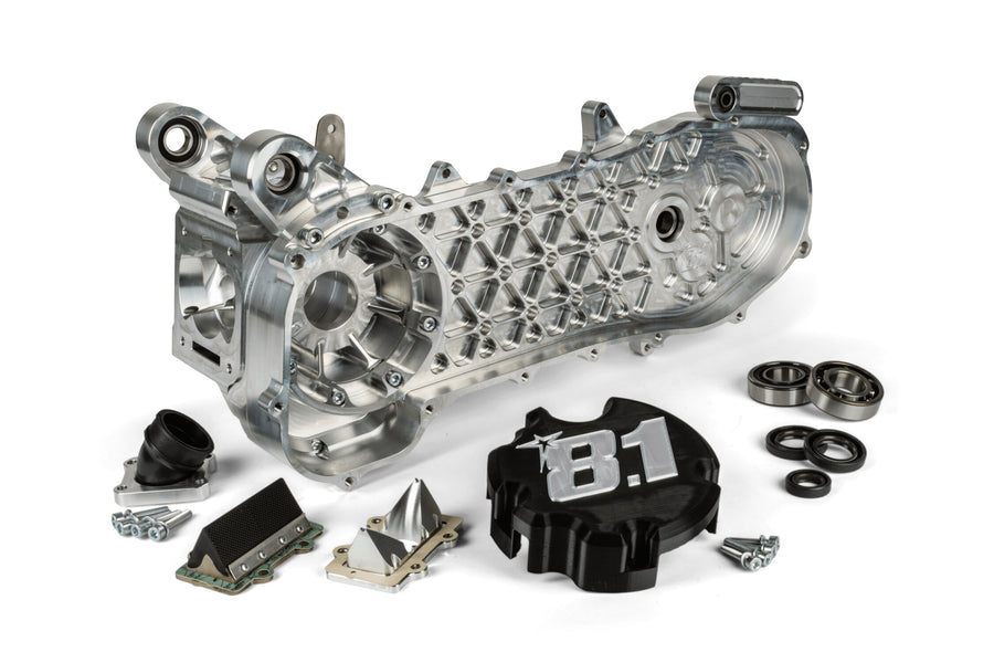 MBK MachG 50 2T LC [–2002] - Motorgehäuse CNC Fireblade