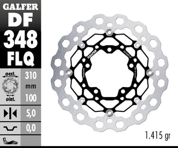 Suzuki M 109 R Boulevard B.O.S.S. [2015, 2020-2021, 2022-2023] - Cubiq floating brake disc - picture 2